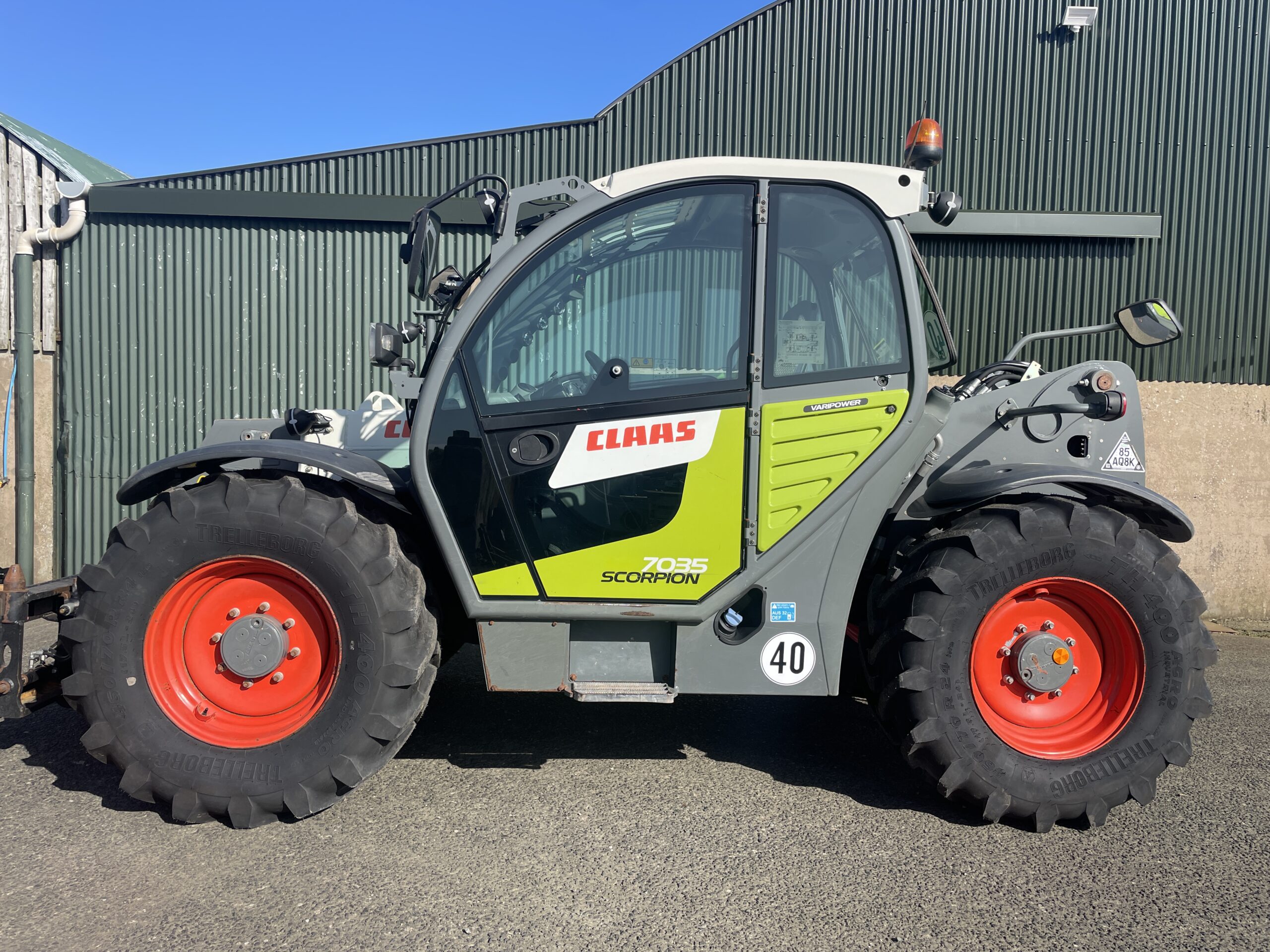 2016 Claas Scorpion 7035